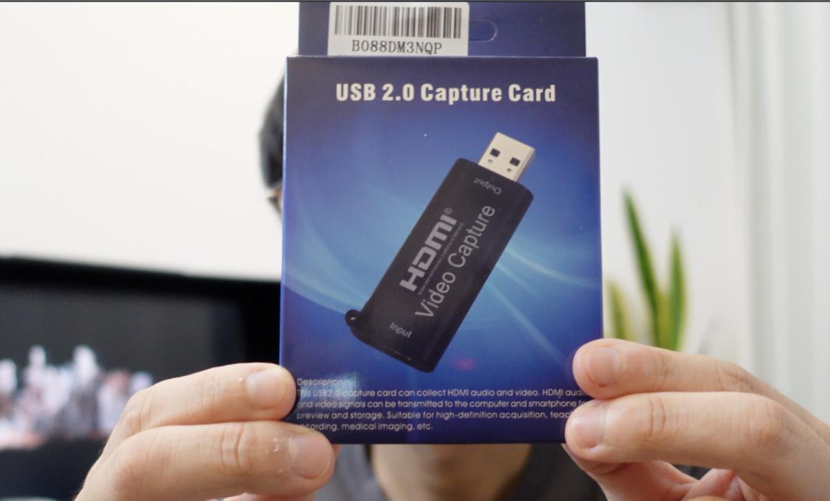 3000円で買える、HDMI USBキャプチャを使ってみた